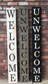 Unwelcome Porch Sign