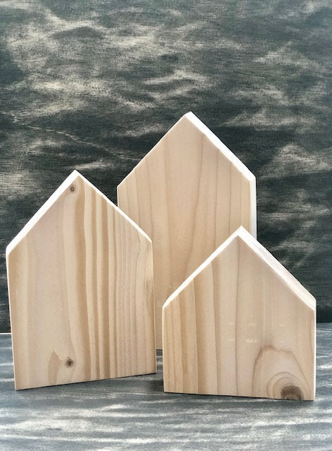 Raw Wood Houses - Solid