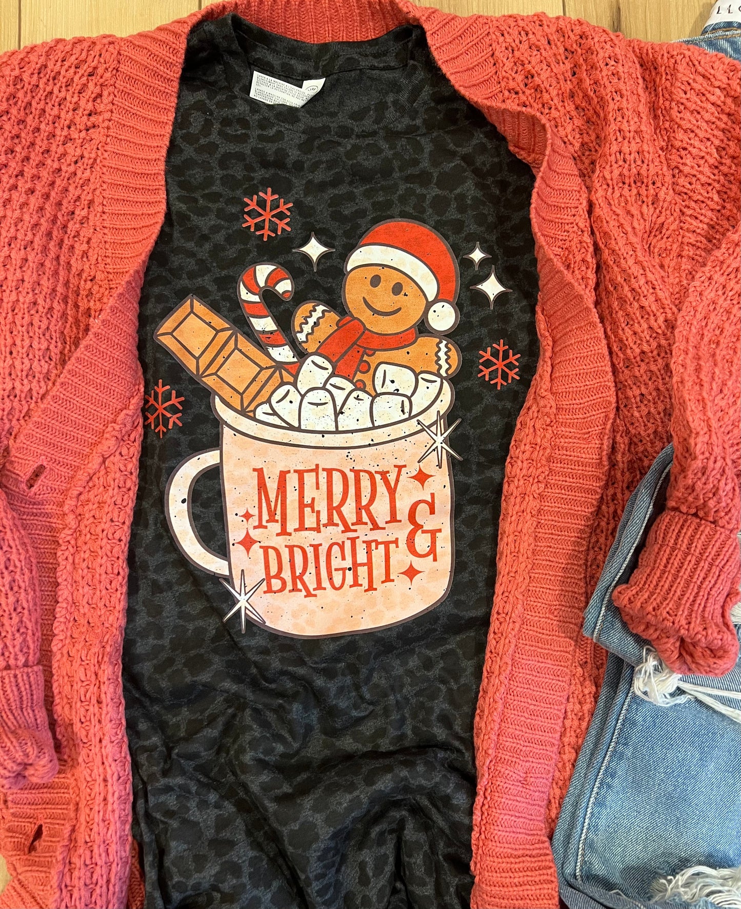 Merry & Bright Gingerbread Cup PREORDER (SHIP DATE 10/13)