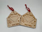 READY TO SHIP: Christmas List - Wood Ornament