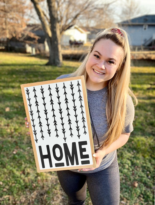 Home Arrows - 12x18”