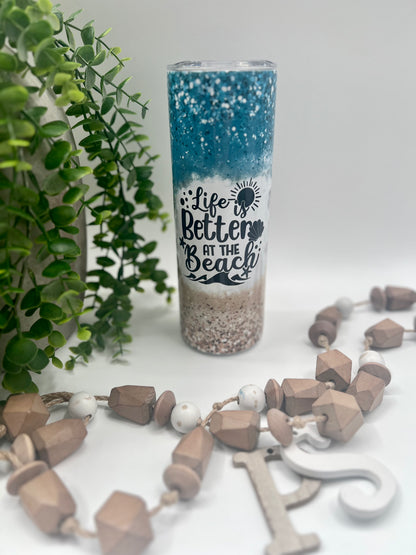 Life Is Better At The Beach - 20 oz Tumbler