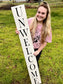 Unwelcome Porch Sign