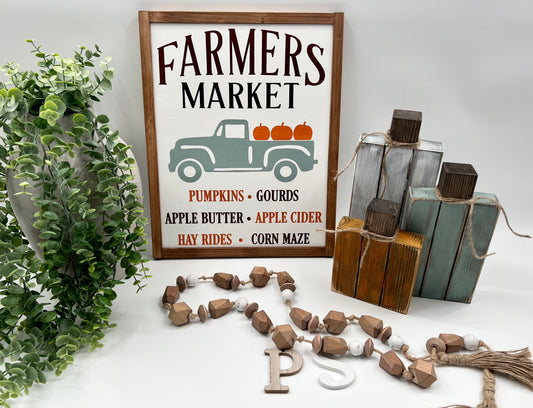 Pumpkin & Farmers Market Set