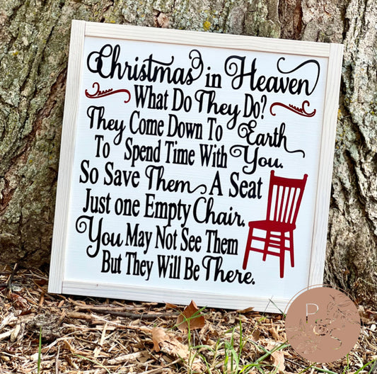 Christmas In Heaven - White BG