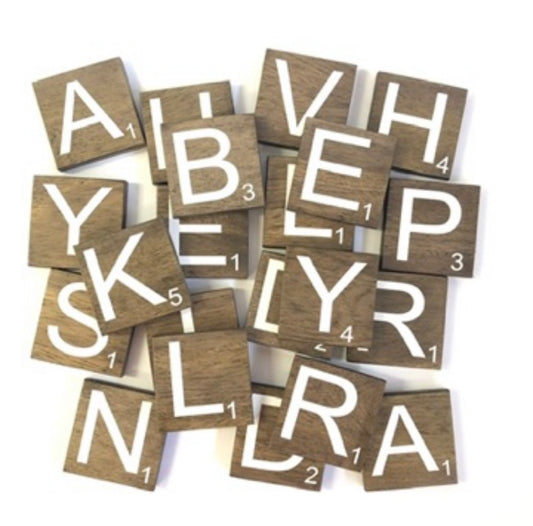 Scrabble Tiles - 3"