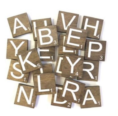 Scrabble Tiles - 4"