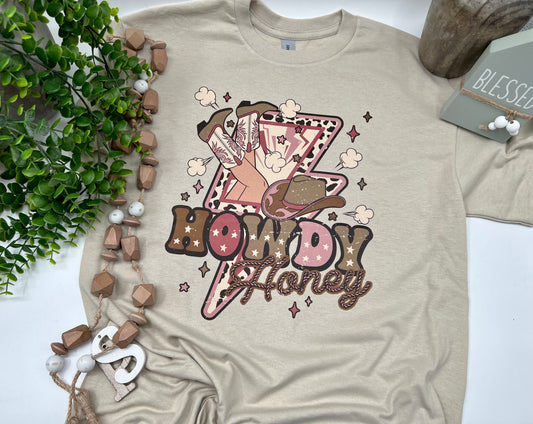 Howdy Honey - Custom Tee