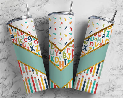 Teacher Vibes - 20 oz Tumbler